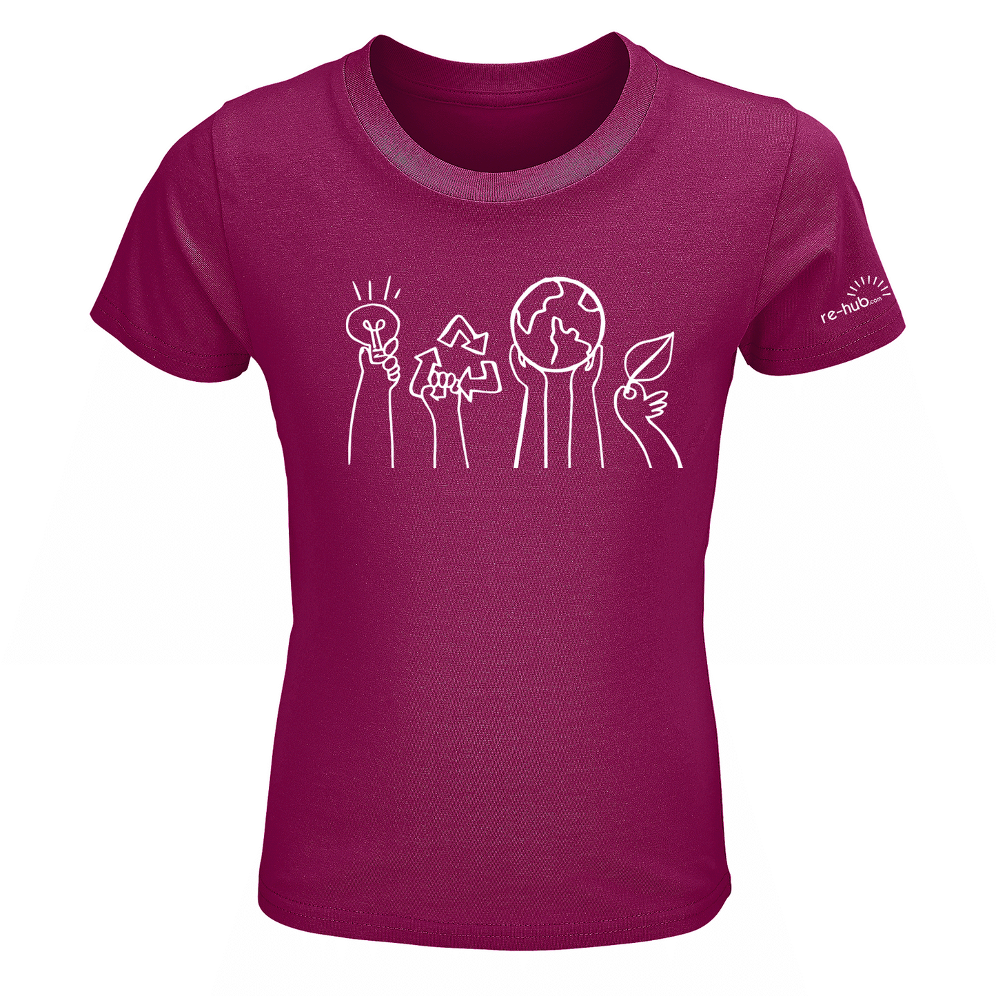 T-SHIRT BAMBINO MANI in cotone biologico 100%