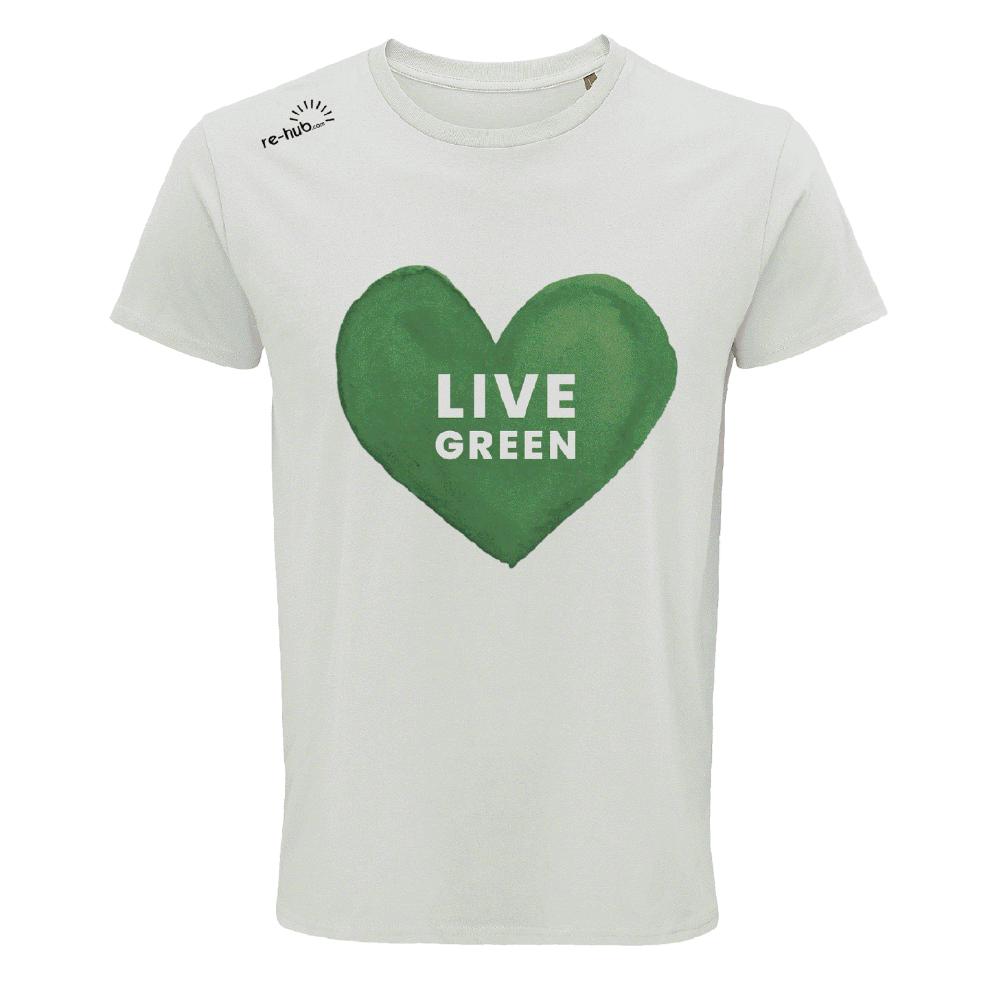 DAMEN T-SHIRT  HERZ MOTIV 100 % Bio-Baumwolle