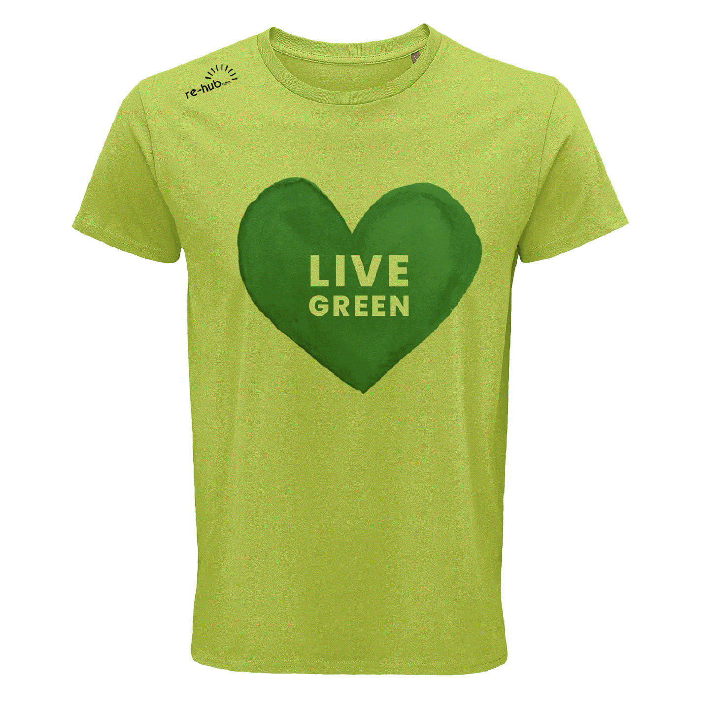 DAMEN T-SHIRT  HERZ MOTIV 100 % Bio-Baumwolle