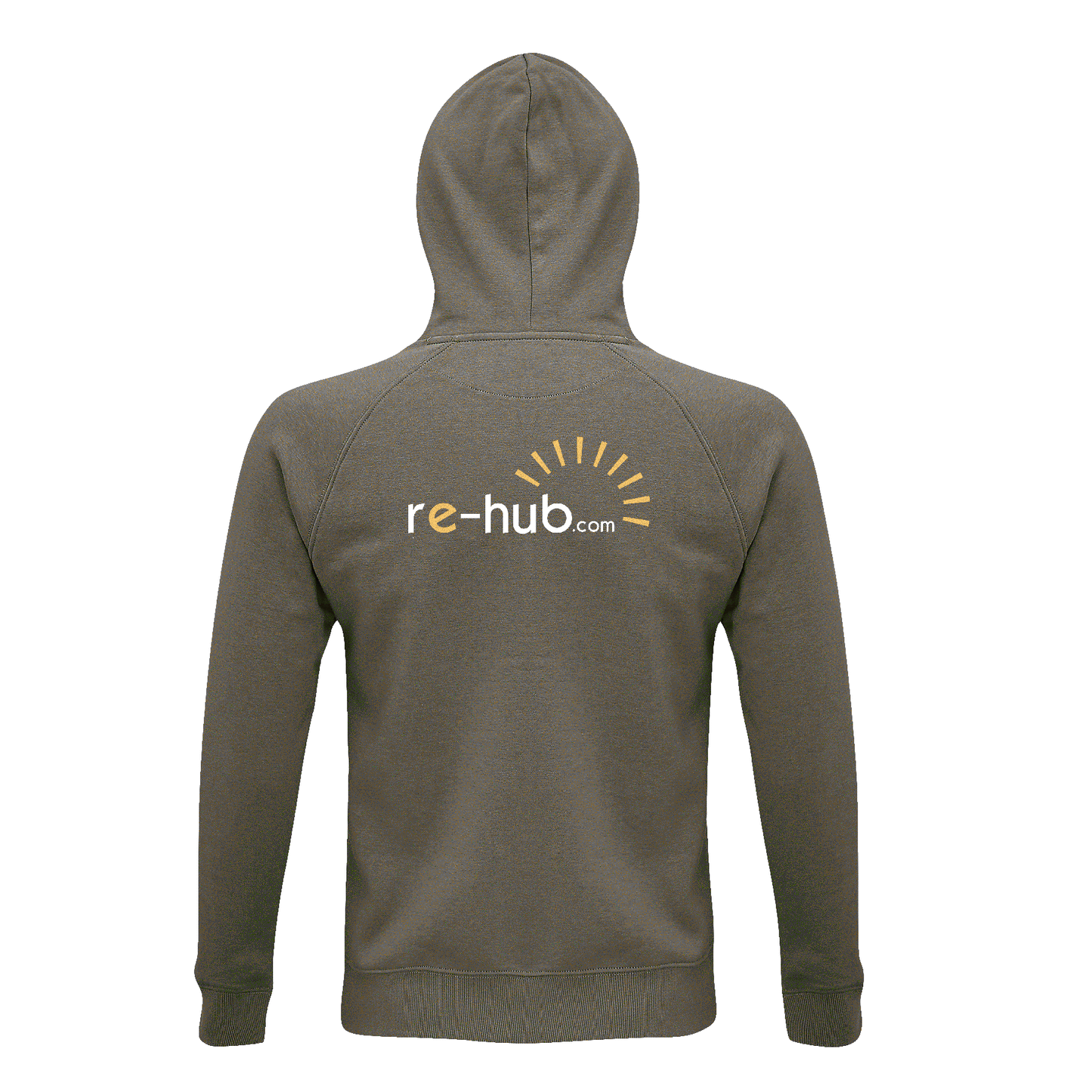 DAMEN SWEATSHIRT GRÜN HERZ MOTIV 80 % Bio-Baumwolle – 20 % recyceltes Polyester.