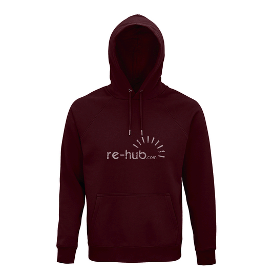 HERREN SWEATSHIRT RE-HUB  80 % Bio-Baumwolle – 20 % recyceltes Polyester.