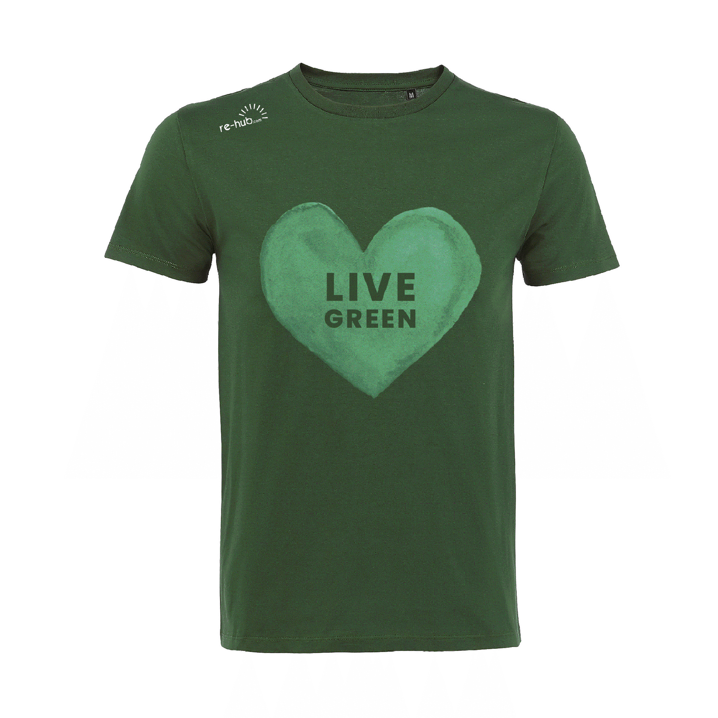 DAMEN T-SHIRT  HERZ MOTIV 100 % Bio-Baumwolle