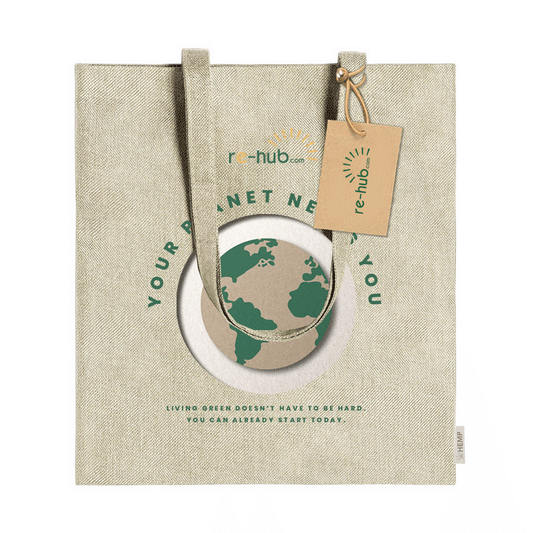 TASCHE 100% igem Hanfgewebe
