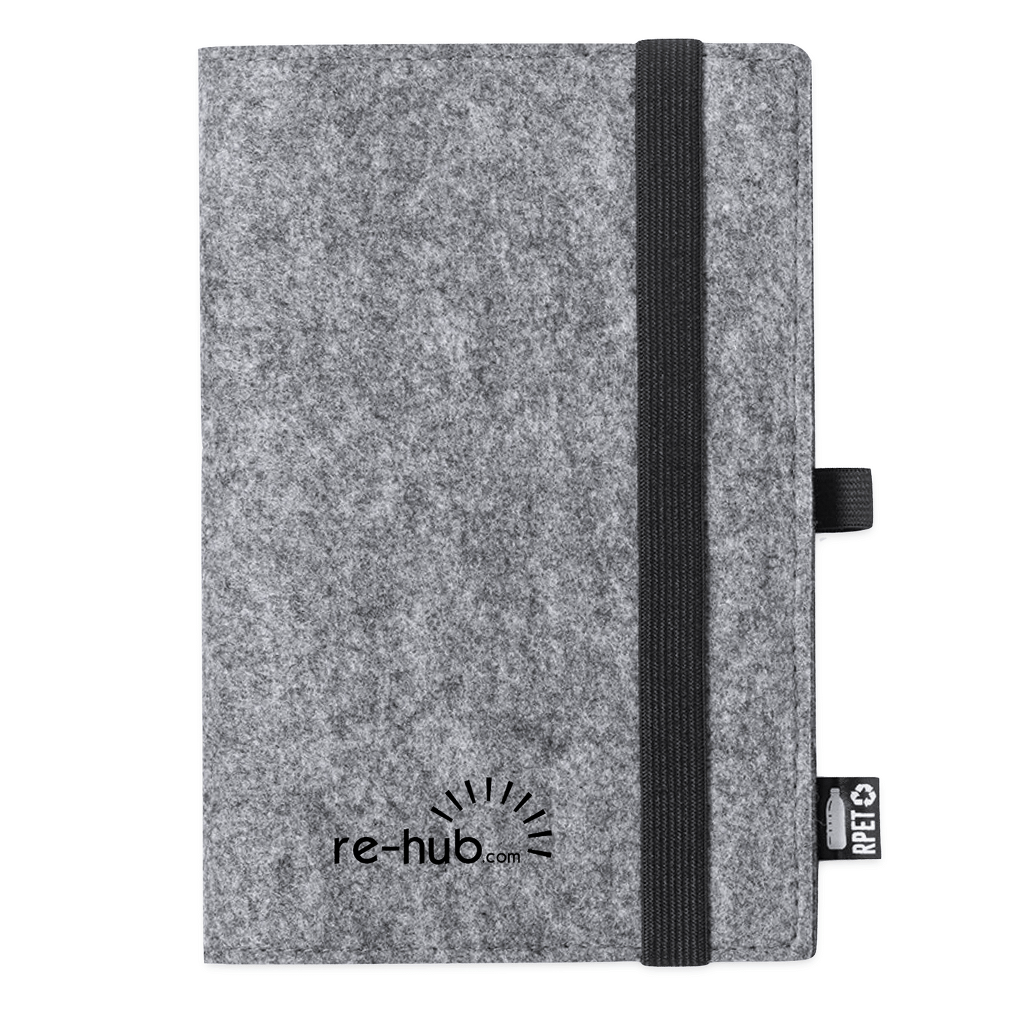 NOTIZBUCH FILZ recyceltem RPET-Filz