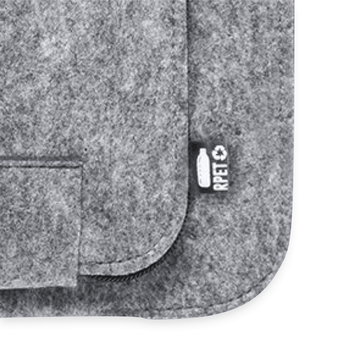 DOKUMENTENTASCHE recyceltem RPET-Filz